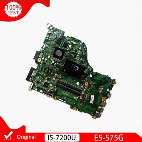 Original DAZAAMB16E0 For Acer Aspire E5-575 F5-573 F5-573G E5-575G ZAA X32 Laptop Motherboard i5-7200U I5 CPU