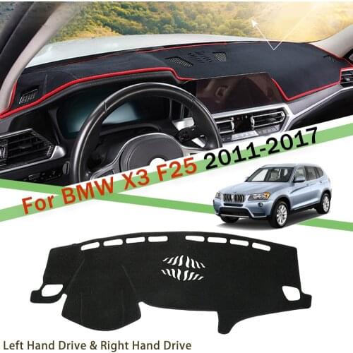 For BMW X3 F25 2011-2017 Car Dashboard Cover Anti-Slip Mat Sunscreen mat Dashboard Cover Pad Avoid light Pad Car Accessories