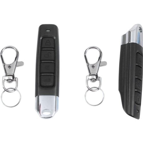 2 Pcs 433Mhz Remote Control Garage Gate Door Opener Remote Control Duplicator Clone Cloning Code Car Key a & B