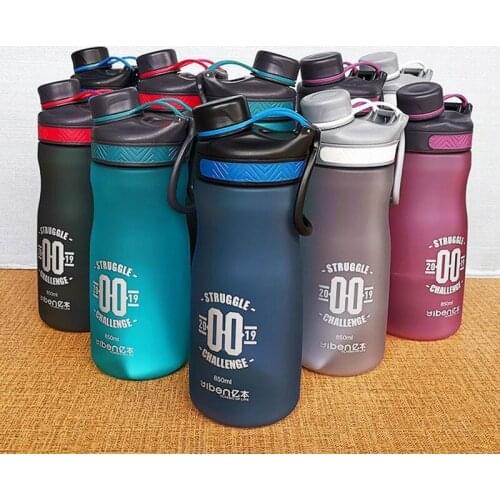 New High Quality 1L Sport Plastic Water Drinking Bottle for Water Space Bottles 1000ml BPA Free Sport Drinking Gym Water Bottle