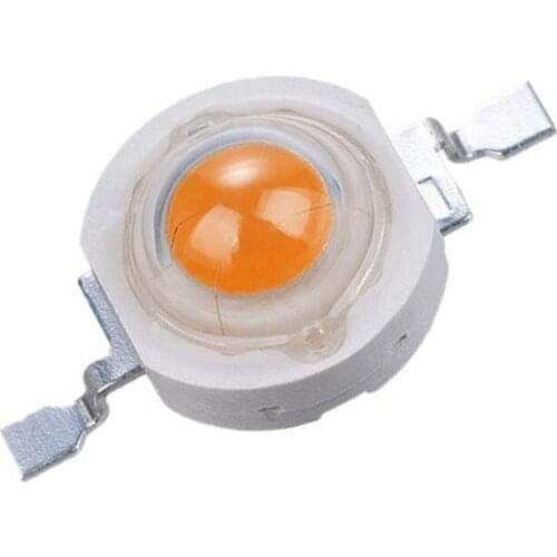 100pcs LED 3W bridgelux 400nm-840nm Full Spectrum Grow Light LED Chip 45mil 700mA Plant Lights Broad Spectrum with 20mm/16mm PCB