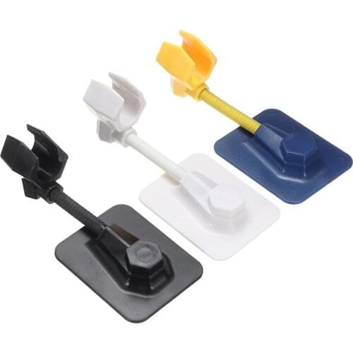 Universal Punch-Free Bathroom Shower Head Holder Wall Mounted Swivel Bracket Showerhead Bracket Bathroom Accessories 1Pcs