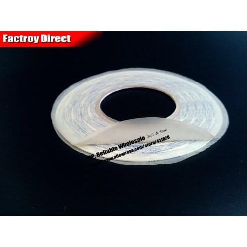 10 Rolls (9mm*50M) Translucent Double Adhesive Non-woven Tape for Advertiser, Poster, Electrial Nameplate, Frame, LED Panel