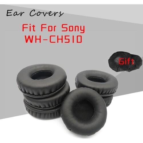 Ear Pads For Sony WH CH510 WH-CH510 Headphone Earpads Replacement Headset Ear Pad PU Leather Sponge Foam