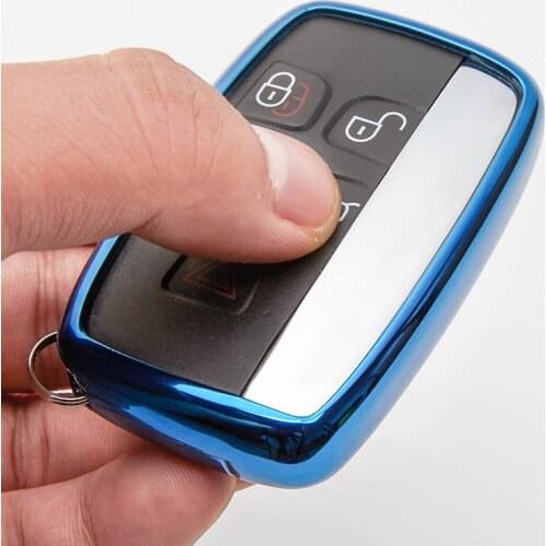 Car Key Shell Cover Case For Land Rover A9 Range Rover Sport Evoque Freelander 2 Jaguar XE XJ XJL XF C-X16 V12 Guitar F X Typ