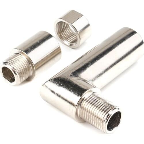 YOMI O2 oxygen sensor angled extender spacer 90 degree 02 bung extension M18 X 1.5