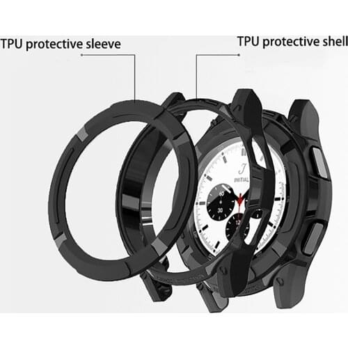 For 42MM /46MM Galaxy Watch4 Classic Armor Protective Shell All-round Protective Shell