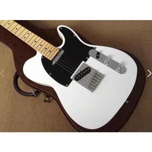 Factory custom electric guitar, black pickup and maple finger board can serve as your requirements