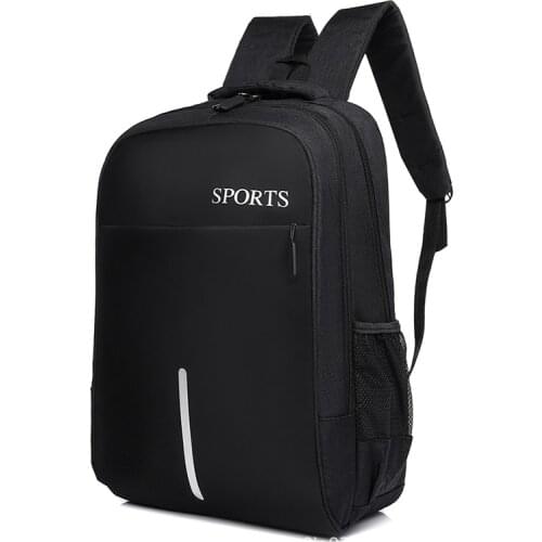 Men Backpack Large School Bags for Teenage Boys Nylon Black Back Pack Male USB Charging Backbag