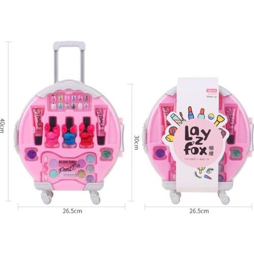 Girls Makeup Set Princess Cosmetics Make Up Set Washable Kids Makeup Set Pretend Play Make Up Toys For Children Girls Toy
