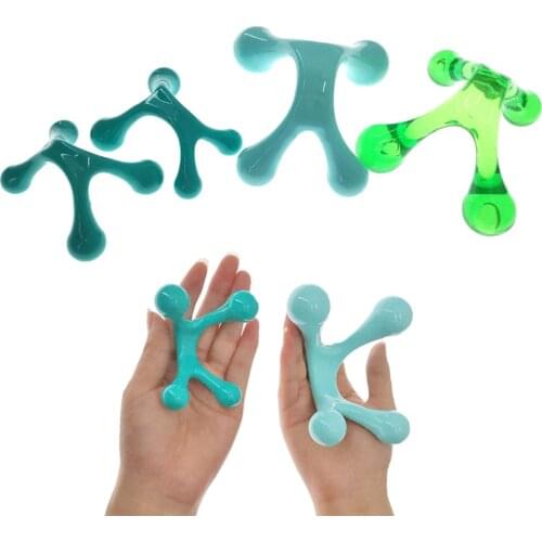 Practical Hand Held Massager Back Neck Full Body Spa Therapy Handhold Acupressure Home Health Care Tool