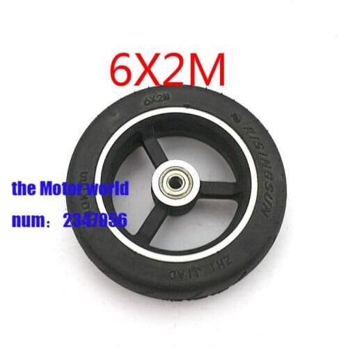 Free shipping 6X2 tyre 6 Inch Scooter Tire with hub Tube Set Electric Scooter Wheel Chair Truck Electric Scooter Pneumatic