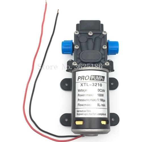 1PCS 12V 100W 80W plant agricultural drone DC brush water pump sprayer diaphragm pump