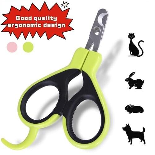 1PC Pet Nail Claw Cutter Stainless Steel Grooming Scissors Cats Nails Clipper Trimmer Dog Nail Clippers Pet Claw Nail Supplies