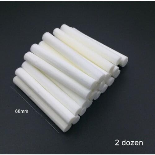 2 dozen 8mm*68mm Humidifiers Filters for Car Humidifier Replacement Filters Cotton Swab Can be cut