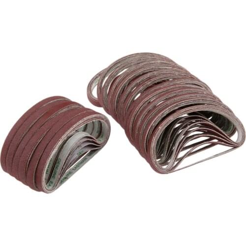 20Pcs Abrasive Sharpening Belts For Eastman Cutting Machine Medium Grit Sewing Tools Accessory