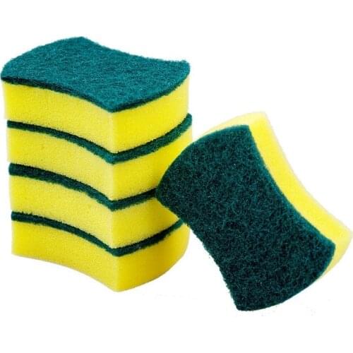 20PCS Small waist type high density dishwashing sponge wipe kitchen cleaning hundred clean cloth sponge block