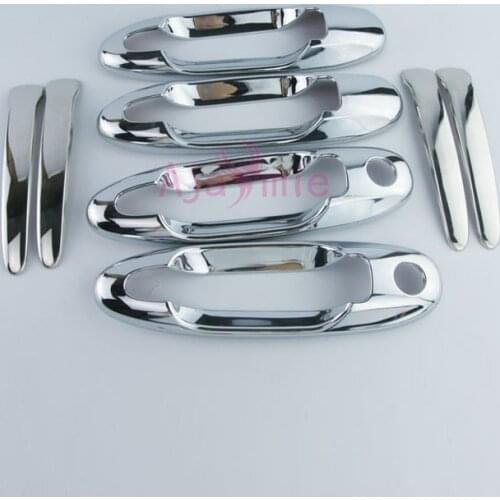 Accessories For Lexus LX470 Toyota Land Cruiser 100 LC100 J100 1998-2007 Door Handle Cover and Bowl Insert Chrome Car-Styling