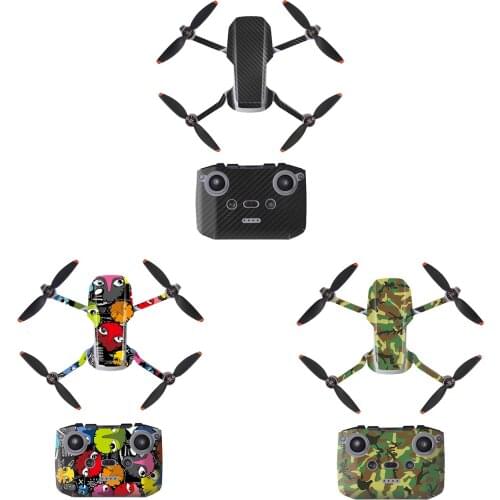 DJI Mini 2 Waterproof PVC Stickers Drone Body Skin Protective Arm Remote Control Protector for DJI Mavic Mini 2