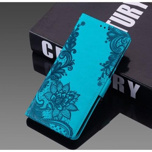 Lace Flower Flip Cover For Samsung Galaxy J4 J6 Plus S20 FE S21 Ultra M31S M21 M12 M11 A12 A32 A42 A52 A72 Leather Wallet Case