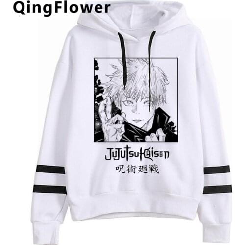 Jujutsu Kaisen Yuji Itadori hoodies female anime Ulzzang women hoody sweatshirts 2020