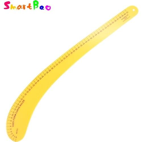 2Pcs/Lot 61cm Common Patchwork Ruler Designer Vary Form Curve Ruler #6261B