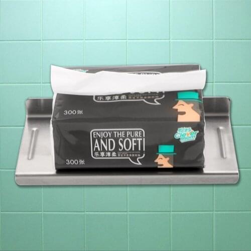 Multi-function Toilet Paper Holders Bathroom Towel Rack Toilet Paper Holder Tissue Boxes Bath Accessories Stainless Steel