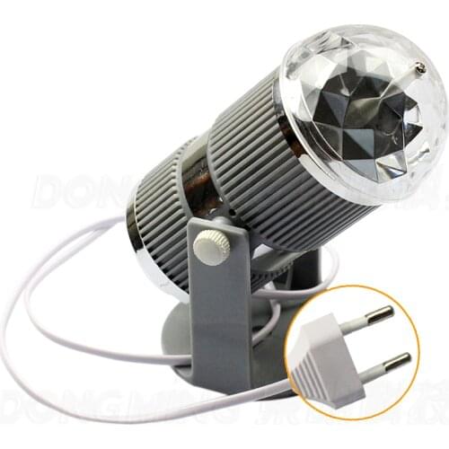 Music voice control Crystal Magic ball Disco DJ Led light stage RGB party laser projector show lamp sound light bar 220V 110V