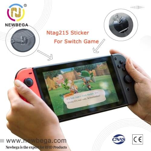 Ntag215 Animal Crossing New Horizons 13.56MHZ NFC Tag Sticker RFID Amiibo Label Nintendo Switch Lite Games Super Mario Genshin