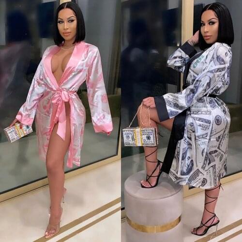 Prowow Women's Silk Robes