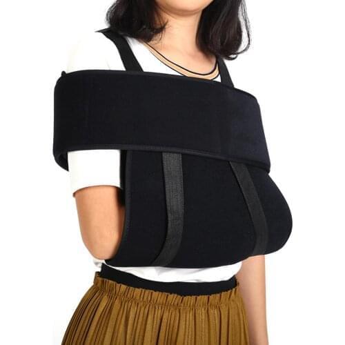 Adjustable Arm Sling Adjustable Shoulder Immobilizer Wrist Elbow Support Brace for Broken and Fractured Arm Braces
