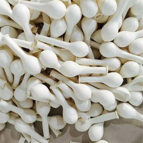 100pcs/lot 5inch White Latex Balloons Baby Shower Birthday Party Balloon Arch Supplies Wedding Decoration Gridding Filled Ballon