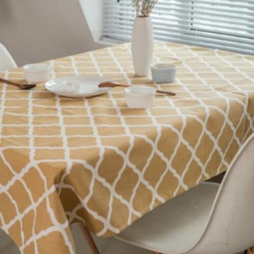 Cotton and Linen Blend Fabric by meter Printed sewing upholstery crafts cotton fabric for tablecloth home decoration