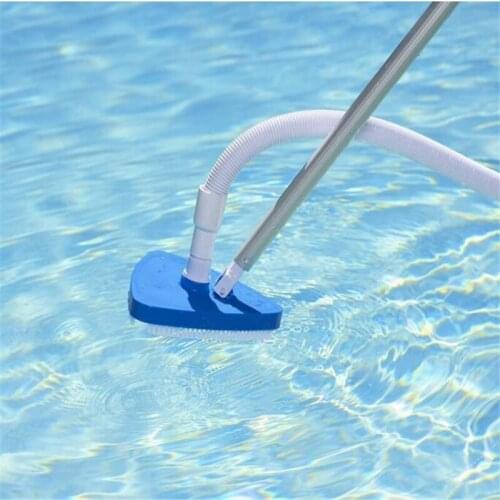Triangle Vacuum Head Tip Swimming Pool Cleaning Vacuuming Head Brush Cleaner Triangle Vinyl Liner Swimming Pool Suction