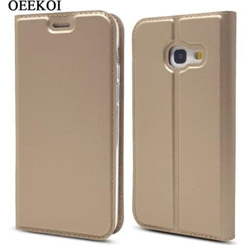 OEEKOI Ultrathin Leather Wallet Cover Case for Samsung Galaxy A9 2018/J6 Plus/J4 Plus/A7 2018/A9 Star/Note 9/A3 2017/Feel SC-04J