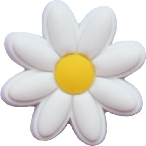 10 pcs Kids Girls Cute Flowers Mini Hole Clogs Shoe Decoration Buttons Bracelets Charms Ornaments