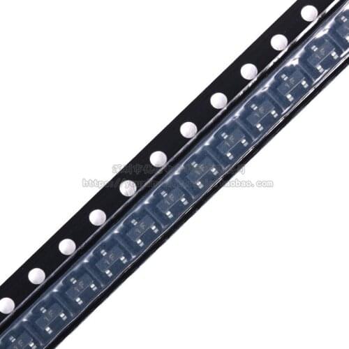 100pcs / 1 lot Original BC847B silk screen 1F SOT-23 NPN 45V 0.1A SMD transistor