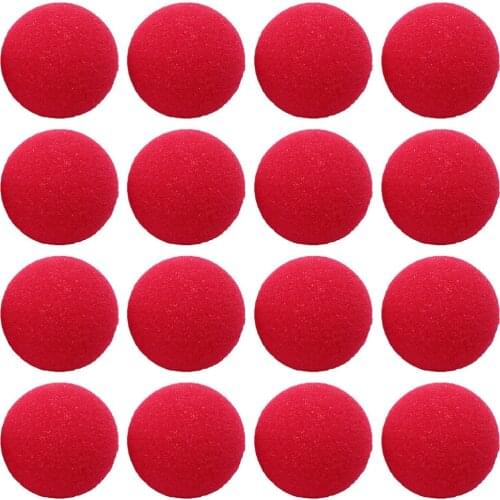 50pcs Creative Clown Nose Masquerade Party Supply Clown Cosplay Accessories
