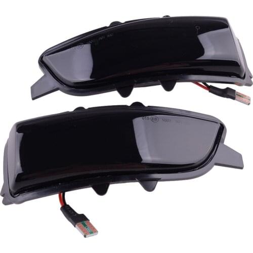Beler 1 Pair Front Side Mirror LED Dynamic Turn Signal Light Lamp fit for Volvo S80 2007 2008 2009 2010 2011 2012 2013