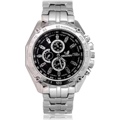 Watch Men Quartz Wristwatch Stainless Steel Male Clock Luxury Classic Dress Business Mens Watches Relogio Masculino Reloj Hombre