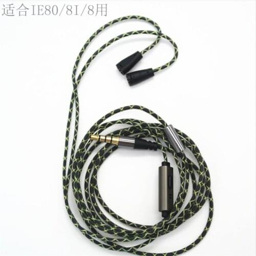 Diy earphone wire for IE80 IE8I IE8 upgrade cable 1pcs