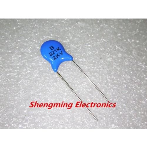 100PCS 2KV 221K 220pF 2000V Ceramic capacitors