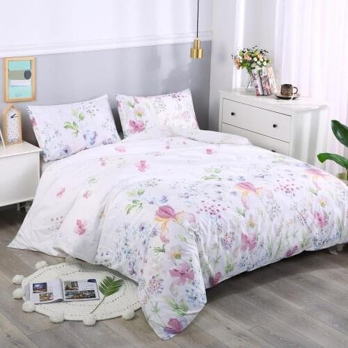 2 3pcs Feather Bedding Set Classic Modern Duvet Cover And Pillowcase Concise Style Bedding Set Textile Bed Set No Sheets
