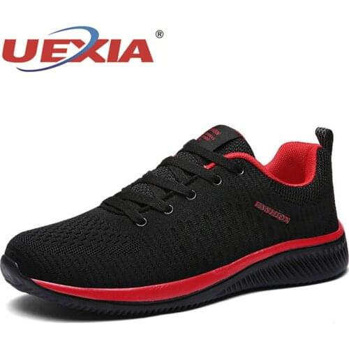 Outdoor Sport Mesh Men Casual Shoes Lac-up Men Shoes Lightweight Comfortable Breathable Walking Sneakers Tenis Feminino Zapatos