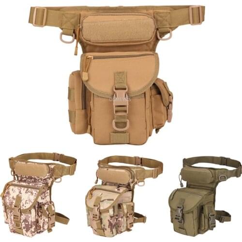 Multifunctional Tactical Drop Leg Bag Hunting Tool Waist Pack Motorcycle Sports Ride Men Tactical Leg Bag
