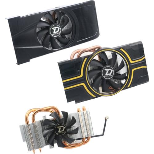 New Original for Public Version RX580 570 RX480 470 Graphics card cooler Pitch 53*53MM