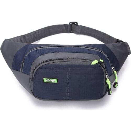 2021 Fanny Pack Women and Man New Sports Fashion Waterproof Chest Bag Unisex Waist Bag Ladies Waist Packs Belly Belt Bags