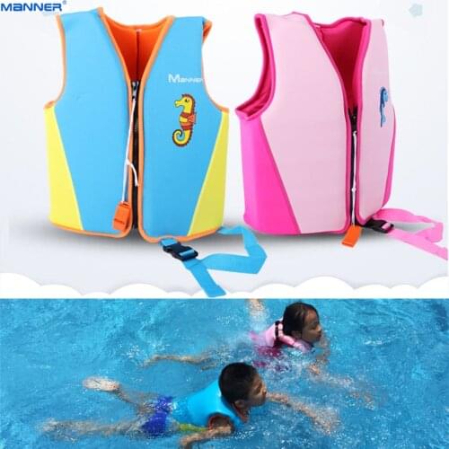 Professional Children Life Vest Jackets Inflatable Swimming Life Vest Kids Baby Learn Swimming Buoyancy Pool Floats Vest Safety