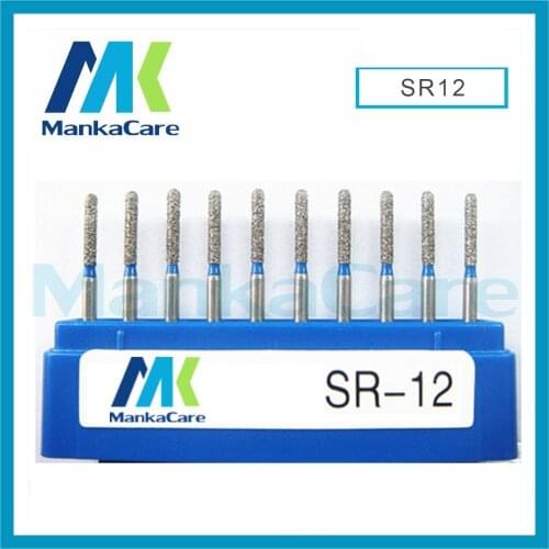 SR - Dental Lab Assorted Diamond Burs Millers Tooth Drill Jewelers/High abrasive/High speed handpiece dental bur emery bur