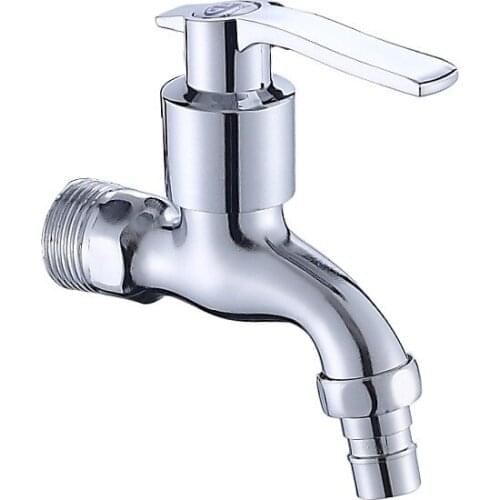 1PC Water Faucet Zinc Alloy Washing Machine Faucet For Garden/Kitchen/Bathroom Thread: 3/4
